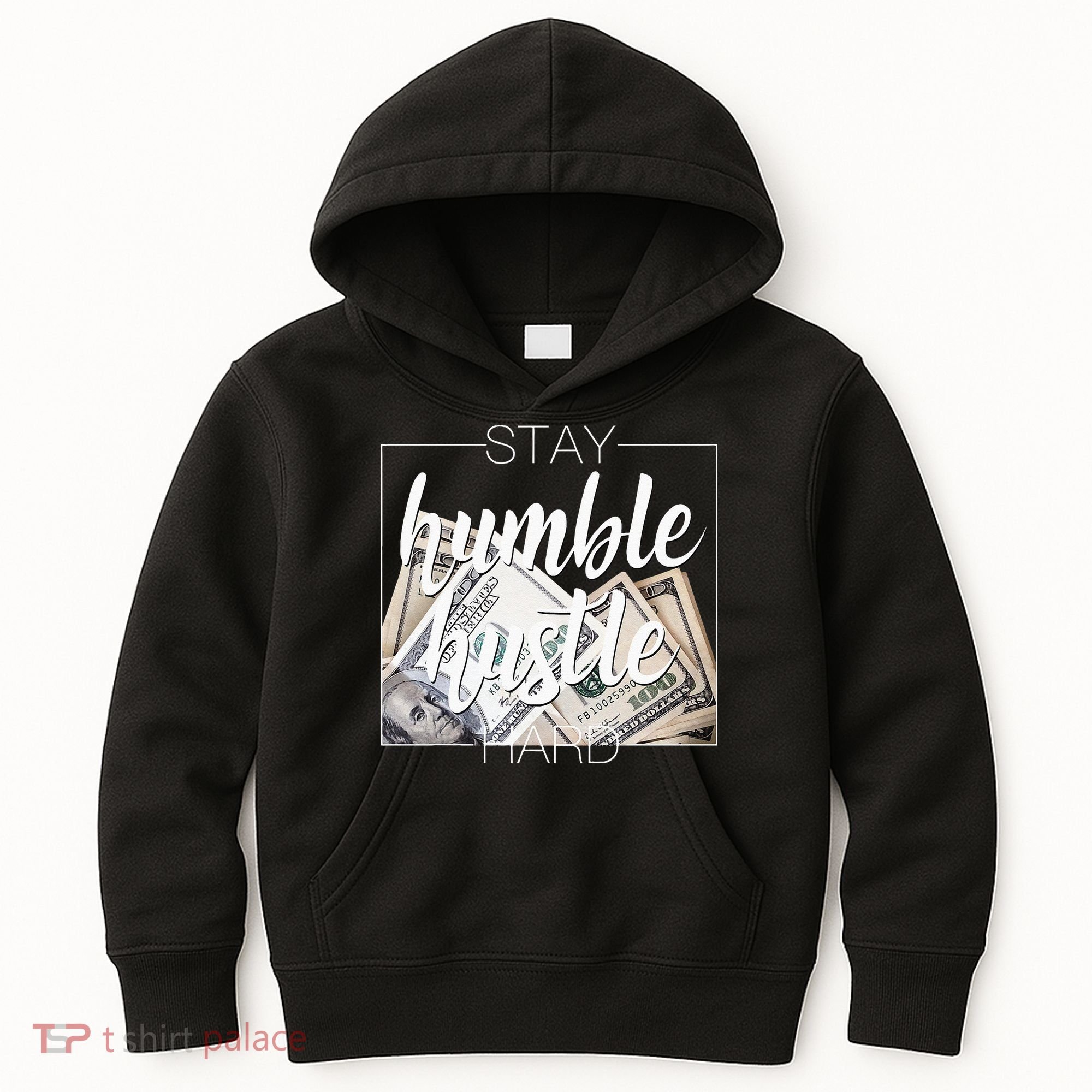 Humble Hustle Hard Hip Hop Gift Women Men Clothing Stay Kids Hoodie