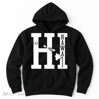 Hawaii Hi Hawaiian Islands Souvenir Gift Hoodie