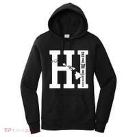 Hawaii Hi Hawaiian Islands Souvenir Gift Women's Hoodie thumb 0