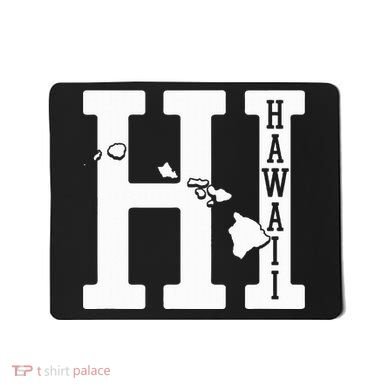 Hawaii Hi Hawaiian Islands Souvenir Gift Mousepad