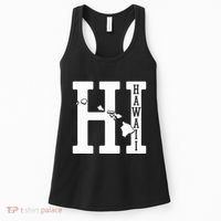 Hawaii Hi Hawaiian Islands Souvenir Gift Women's Tank Top thumb 0