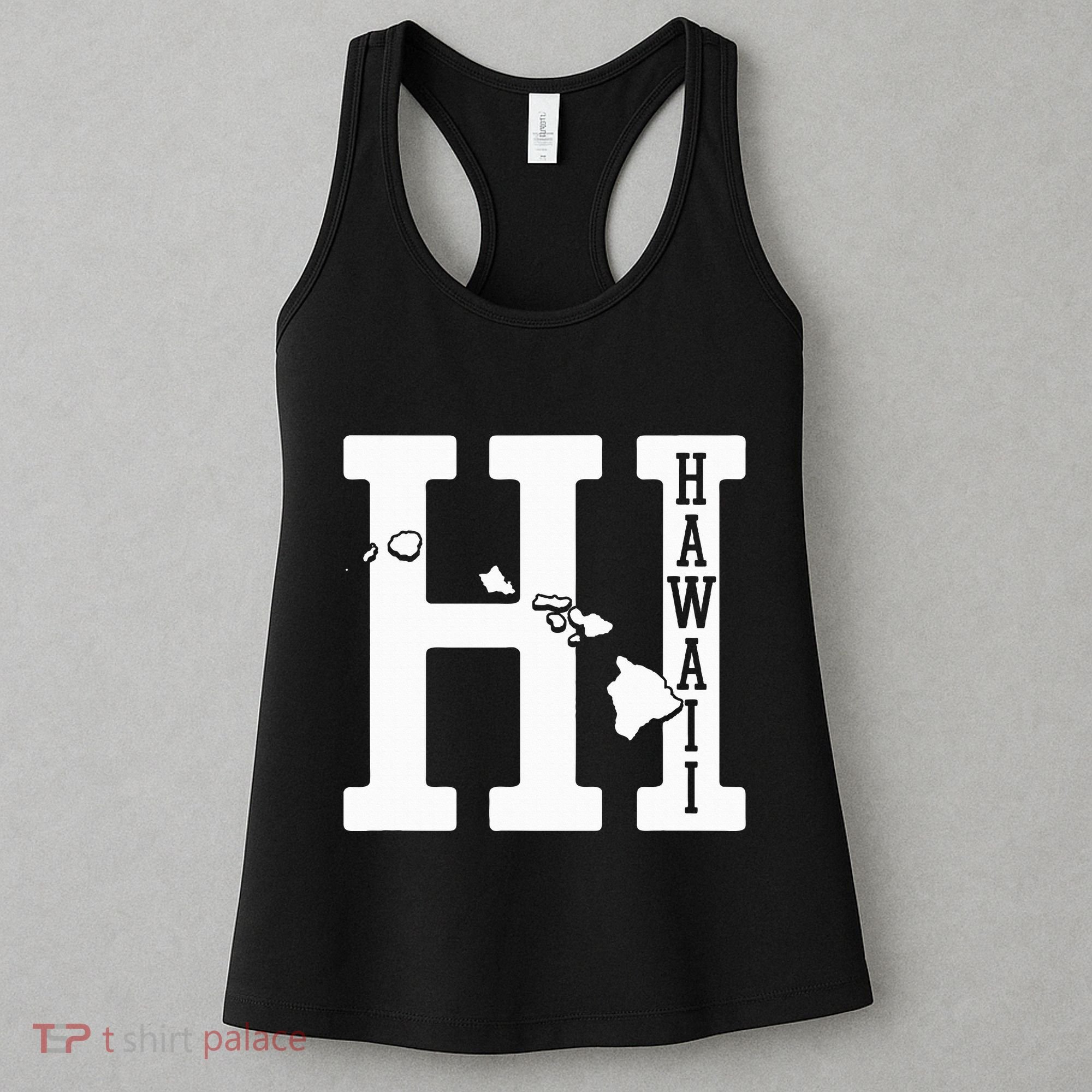 Hawaii Hi Hawaiian Islands Souvenir Gift Women's Tank Top