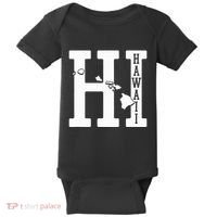 Hawaii Hi Hawaiian Islands Souvenir Gift Baby Bodysuit thumb 0