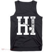 Hawaii Hi Hawaiian Islands Souvenir Gift Tank Top thumb 0