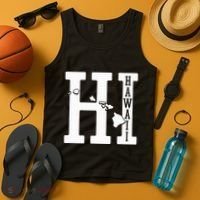 Hawaii Hi Hawaiian Islands Souvenir Gift Tank Top thumb 4