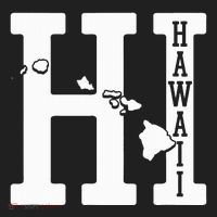 Hawaii Hi Hawaiian Islands Souvenir Gift Golf Towel thumb 3