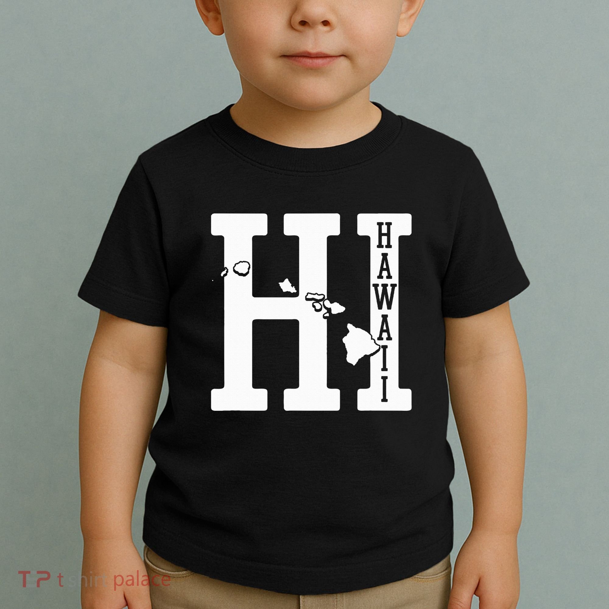 Hawaii Hi Hawaiian Islands Souvenir Gift Toddler T-Shirt
