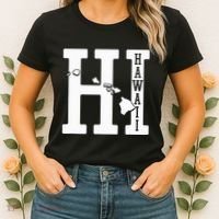 Hawaii Hi Hawaiian Islands Souvenir Gift Women's T-Shirt thumb 2