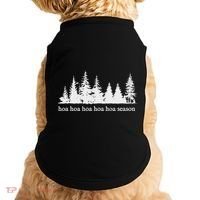 Hoa Hoa Hoa Hoa Hoa Cozy Season Twilight Lover Pine Forest Doggie Tank thumb 0