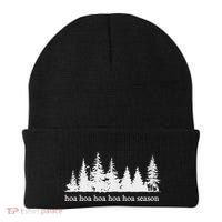 Hoa Hoa Hoa Hoa Hoa Cozy Season Twilight Lover Pine Forest Beanie thumb 0