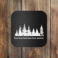 Hoa Hoa Hoa Hoa Hoa Cozy Season Twilight Lover Pine Forest Coaster thumb 0