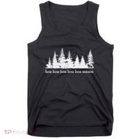 Hoa Hoa Hoa Hoa Hoa Cozy Season Twilight Lover Pine Forest Tank Top thumb 0