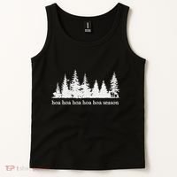 Hoa Hoa Hoa Hoa Hoa Cozy Season Twilight Lover Pine Forest Tank Top thumb 2