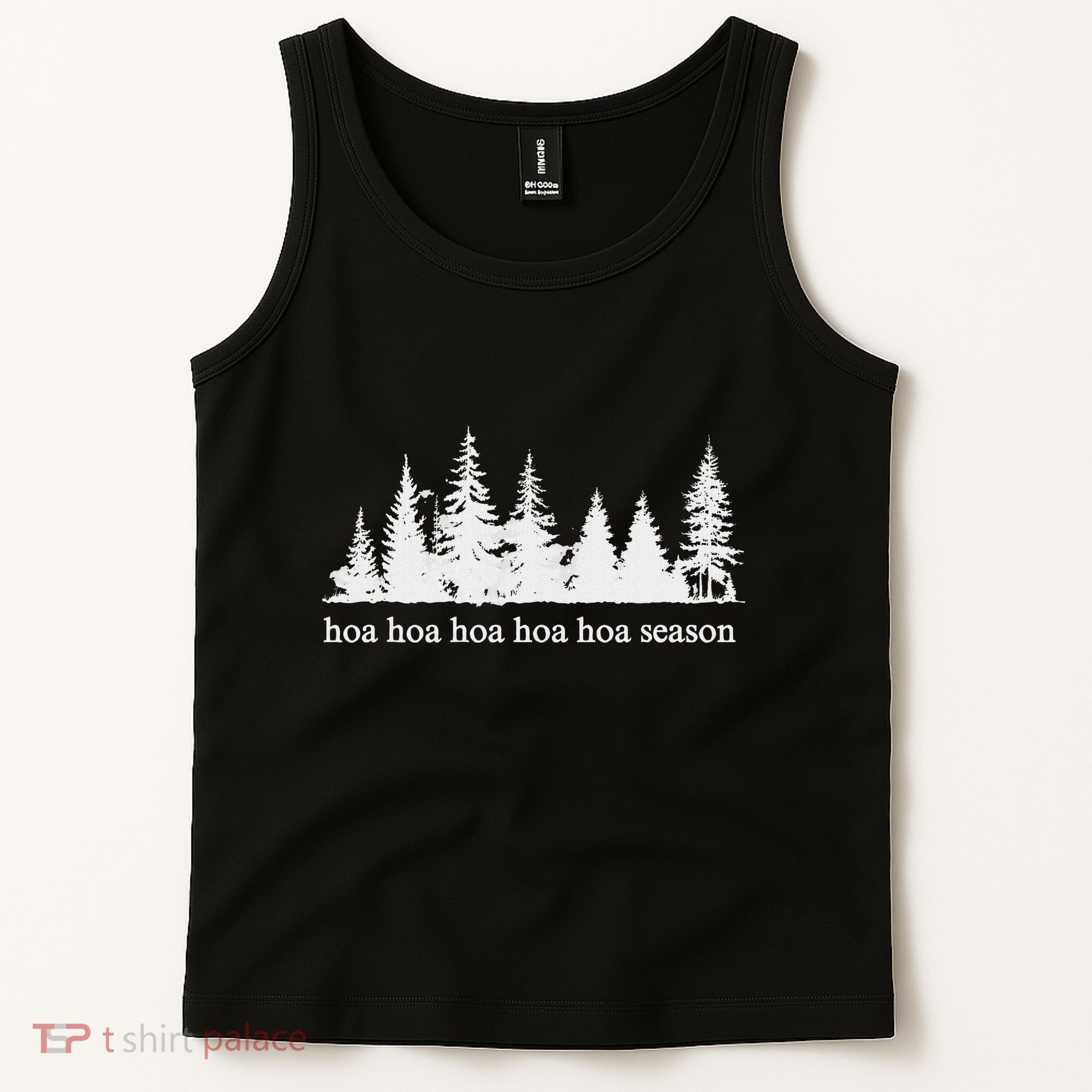 Hoa Hoa Hoa Hoa Hoa Cozy Season Twilight Lover Pine Forest Tank Top