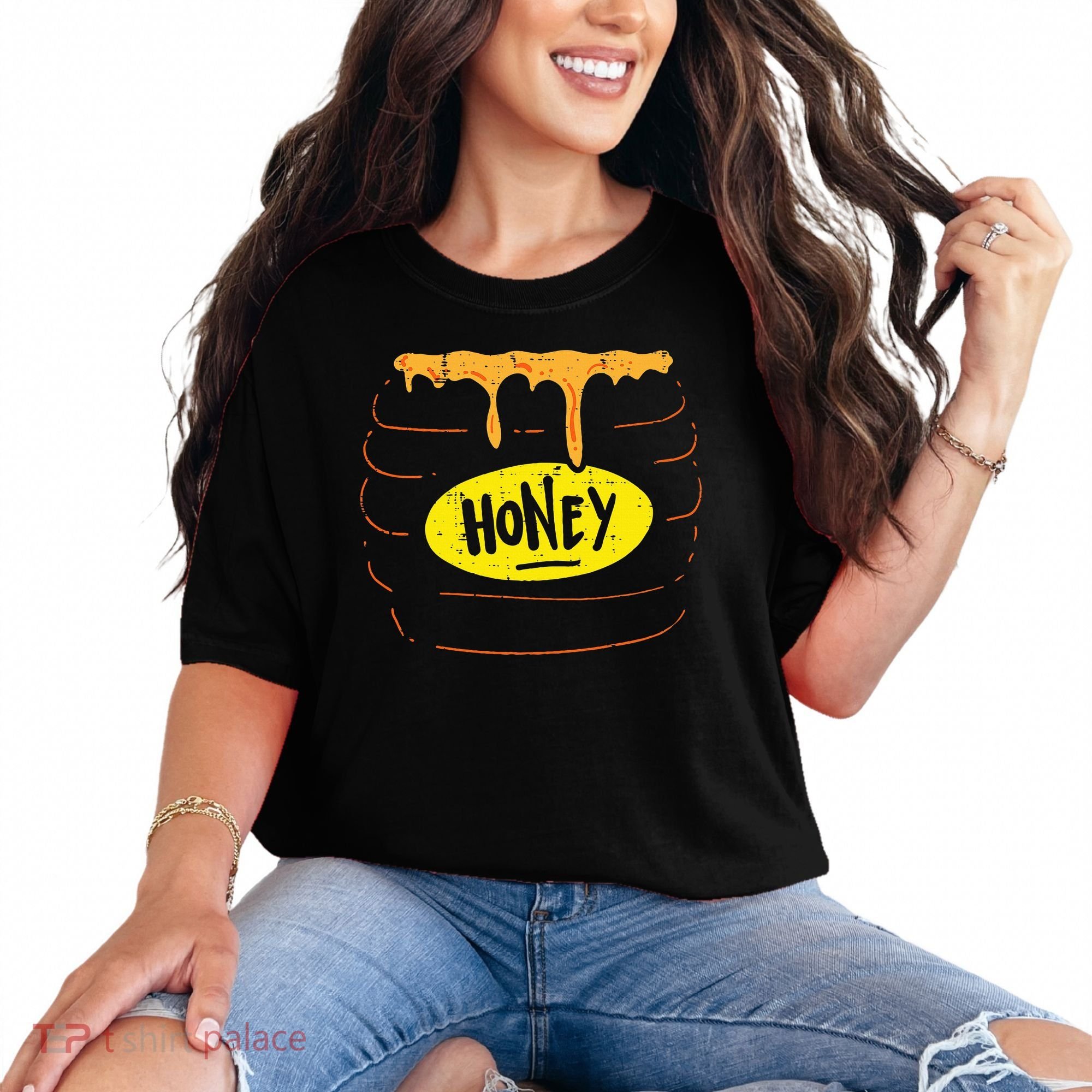 Hilarious Halloween Honey Pot Costume Sweet and Playful Comfort Colors T-Shirt