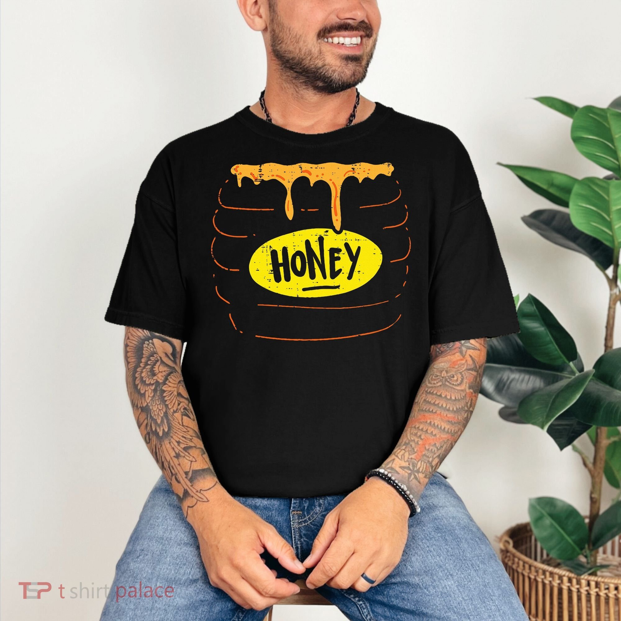 Hilarious Halloween Honey Pot Costume Sweet and Playful Comfort Colors T-Shirt