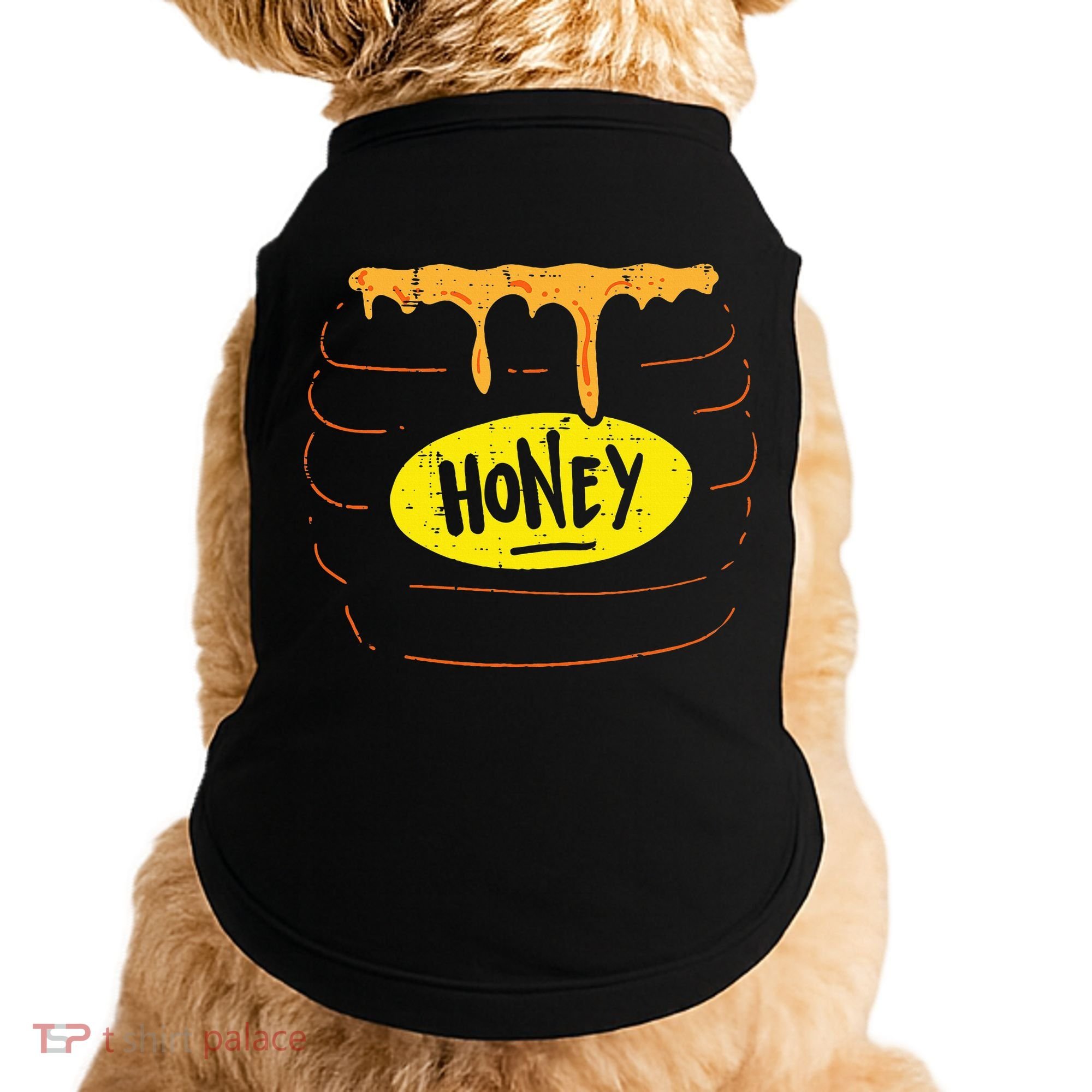 Hilarious Halloween Honey Pot Costume Sweet and Playful Doggie Tank
