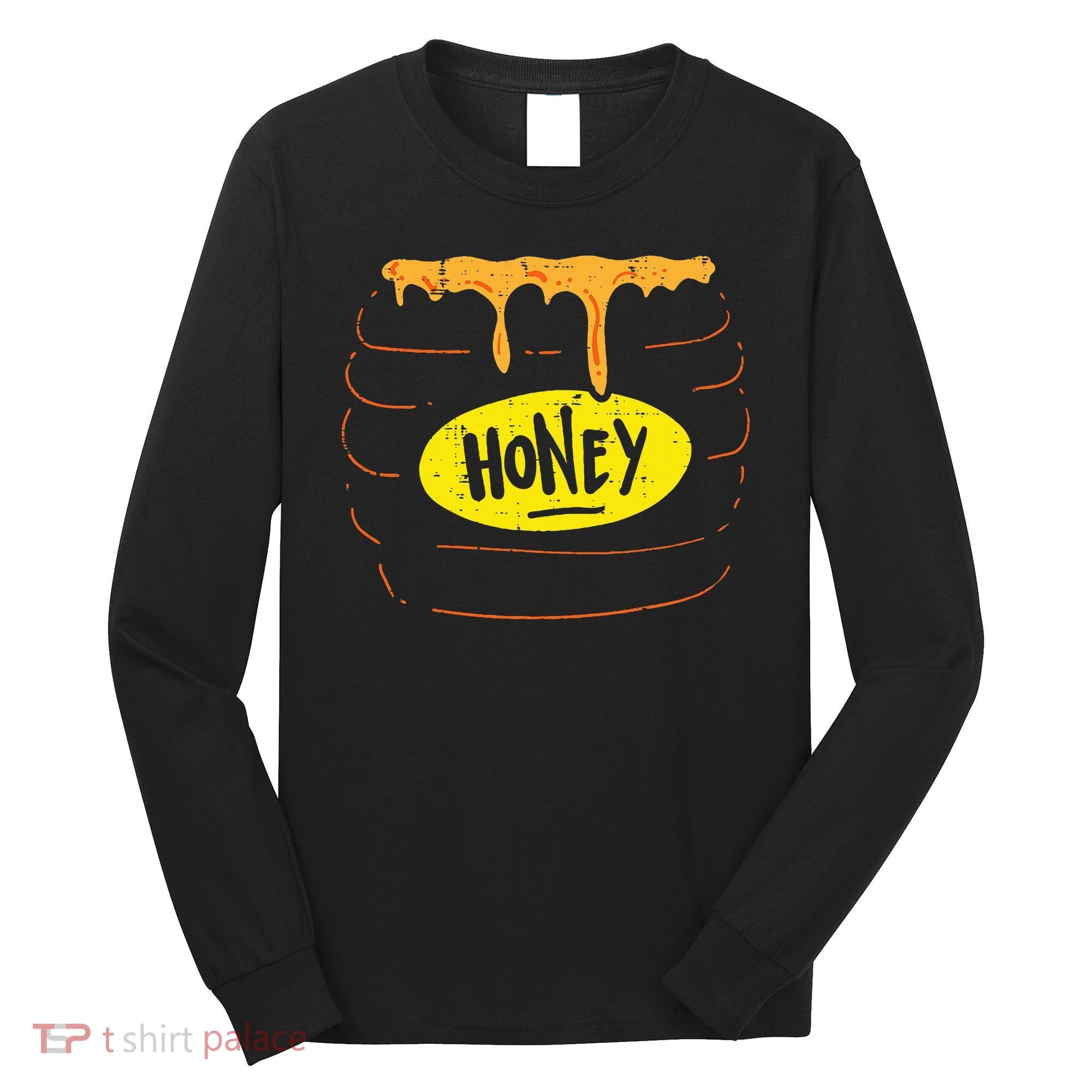 Hilarious Halloween Honey Pot Costume Sweet and Playful Long Sleeve Shirt