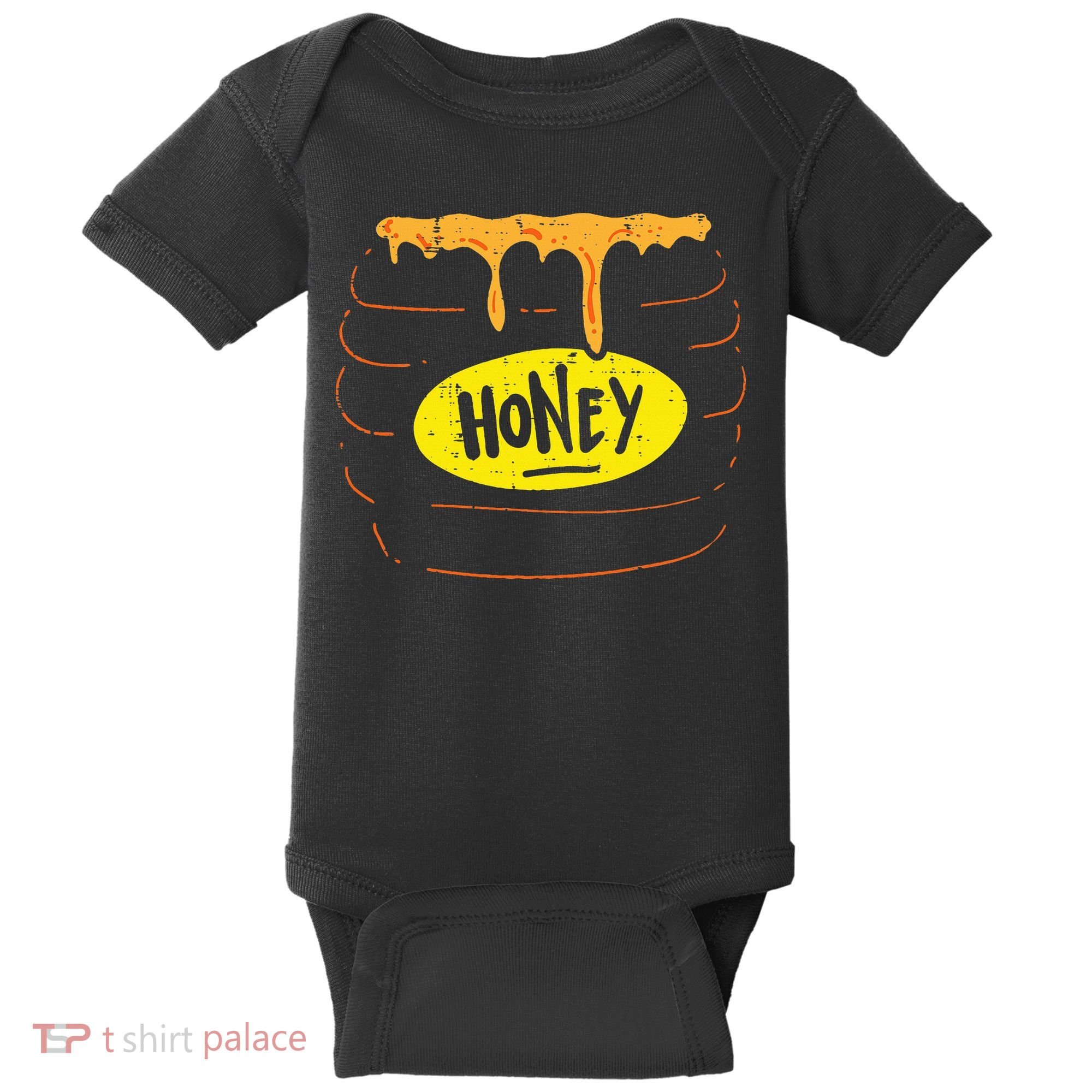 Hilarious Halloween Honey Pot Costume Sweet and Playful Baby Bodysuit