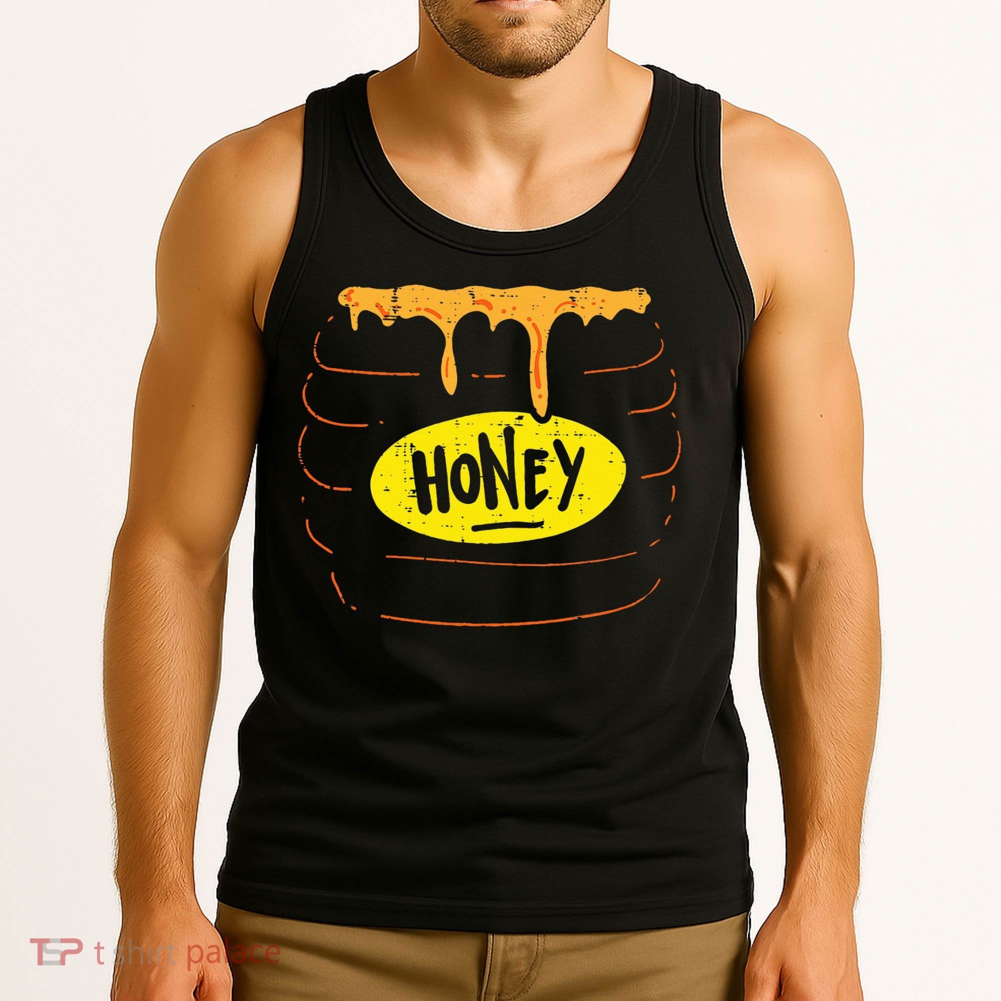 Hilarious Halloween Honey Pot Costume Sweet and Playful Tank Top
