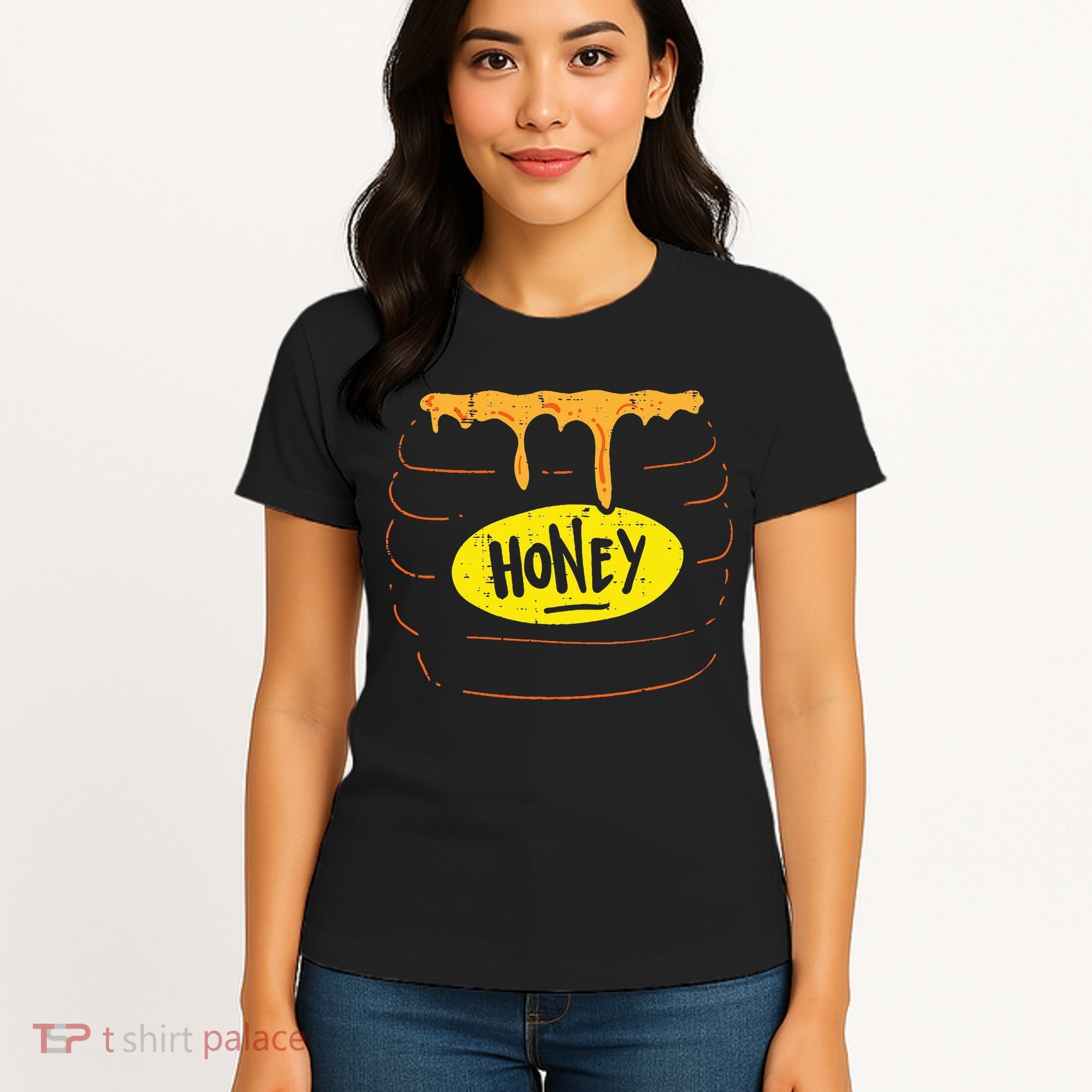 Hilarious Halloween Honey Pot Costume Sweet and Playful Women's T-Shirt