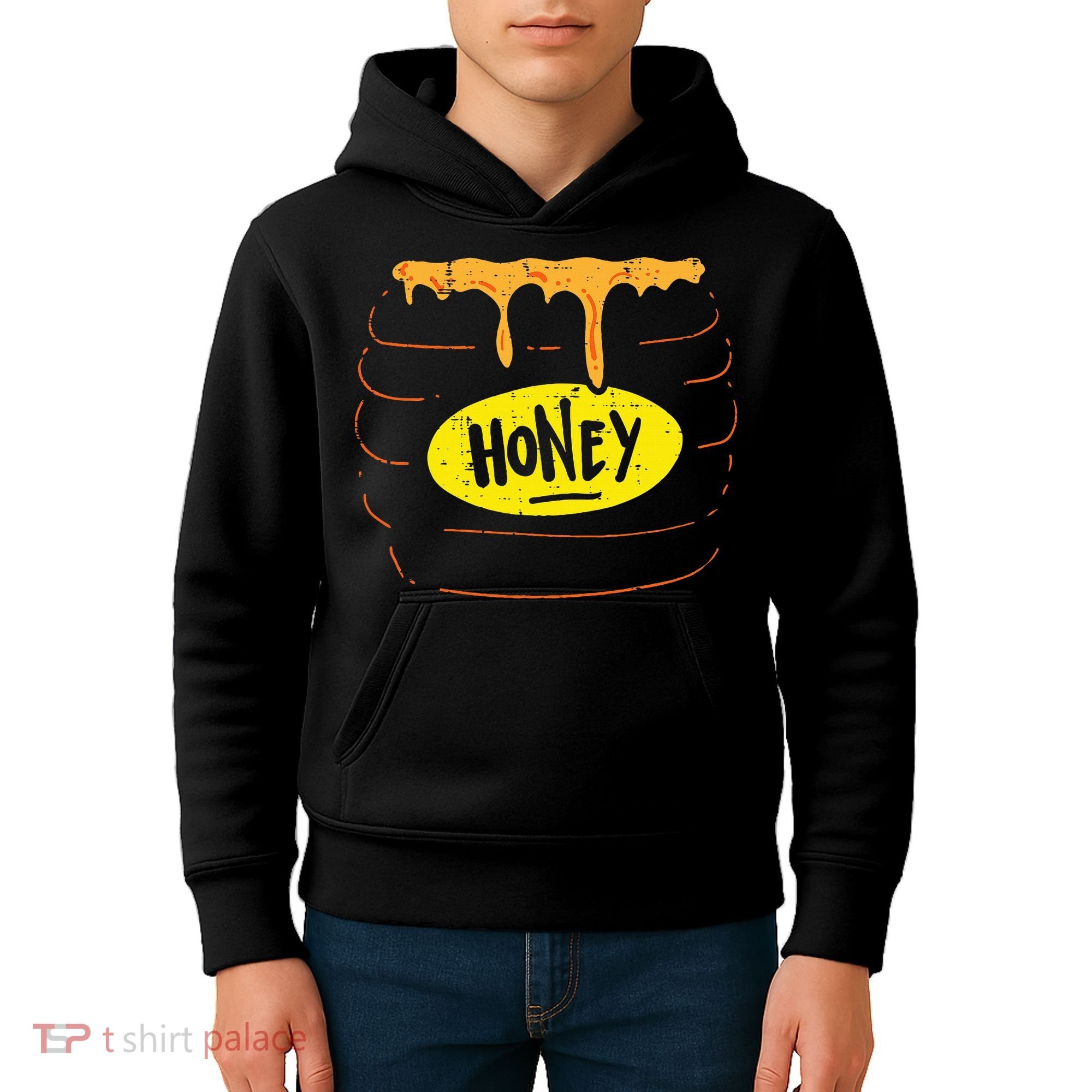 Hilarious Halloween Honey Pot Costume Sweet and Playful Kids Hoodie