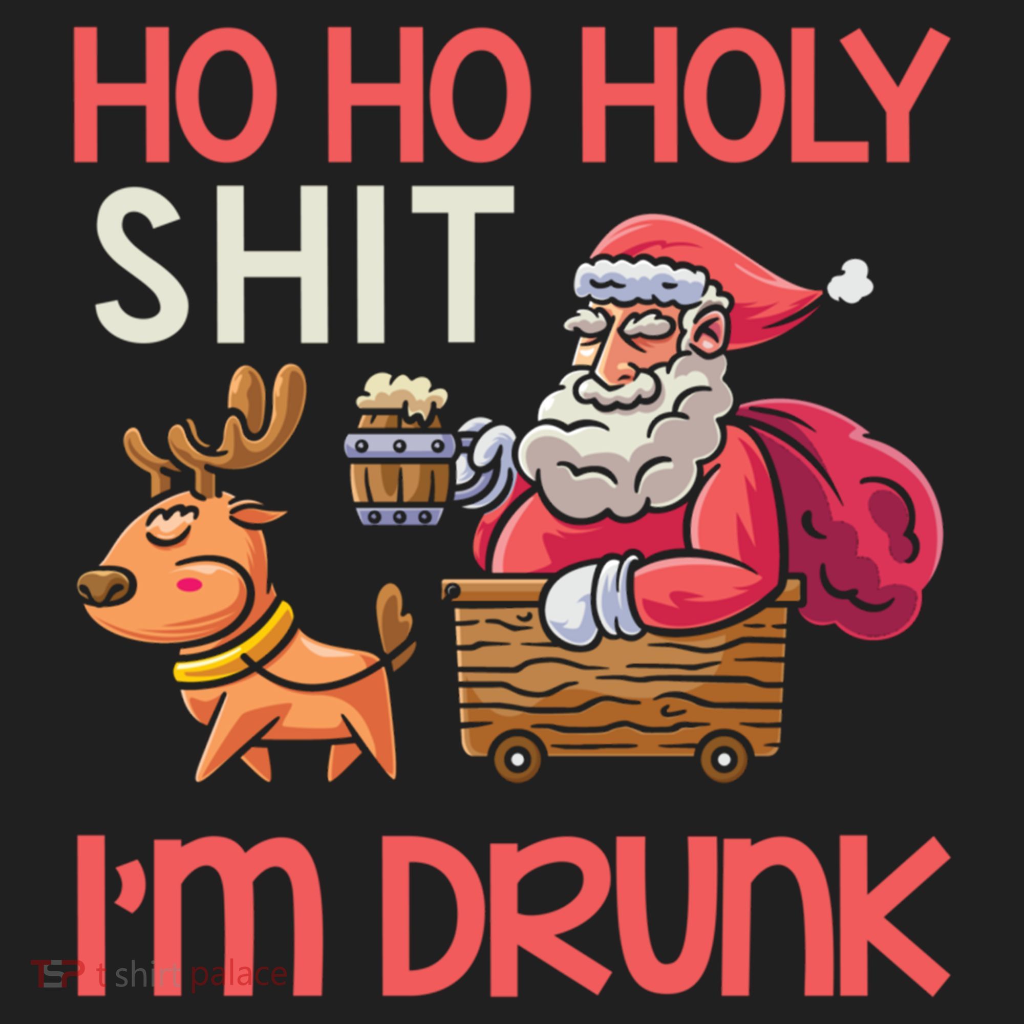 Ho Ho Holy Shit IM Drunk Funny Christmas Ing Cute Gift Women's Sweatshirt