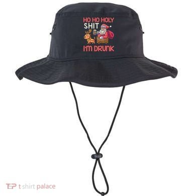 Ho Ho Holy Shit IM Drunk Funny Christmas Ing Cute Gift Bucket Hat