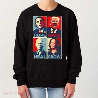 Hope Hate Heal Grow Women's Sweatshirt