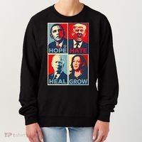Hope Hate Heal Grow Women's Sweatshirt thumb 0