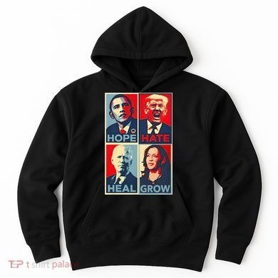 Hope Hate Heal Grow Hoodie