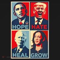 Hope Hate Heal Grow Long Sleeve Shirt thumb 2