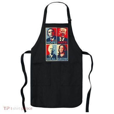 Hope Hate Heal Grow Apron