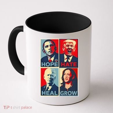 Hope Hate Heal Grow Coffee Mug