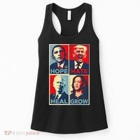 Hope Hate Heal Grow Women's Tank Top thumb 0