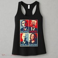 Hope Hate Heal Grow Women's Tank Top thumb 3