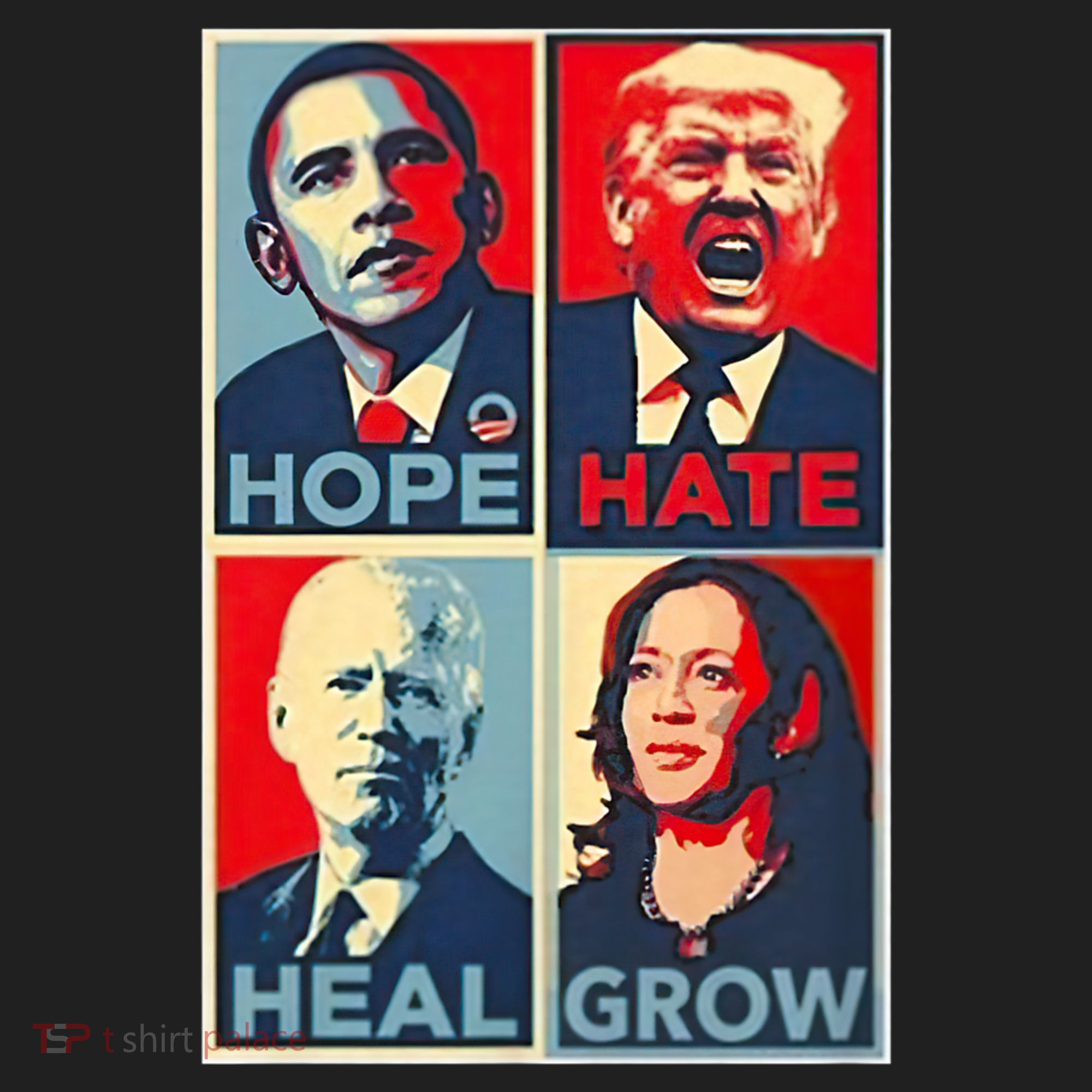 Hope Hate Heal Grow Hat