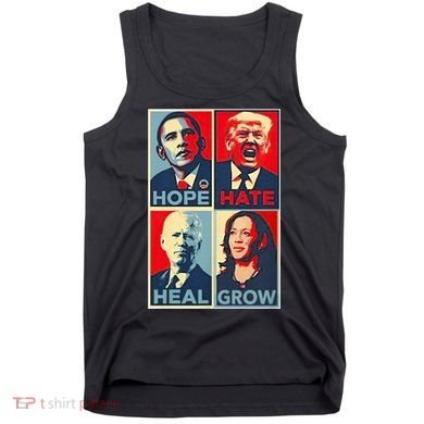 Hope Hate Heal Grow Tank Top
