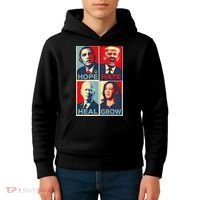 Hope Hate Heal Grow Kids Hoodie thumb 4