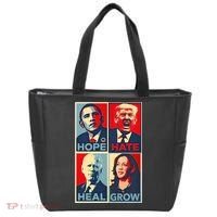 Hope Hate Heal Grow Tote Bag thumb 0
