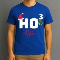 Ho Ho Ho Merry Christmas Ho3 Funny Gift T-Shirt thumb 3