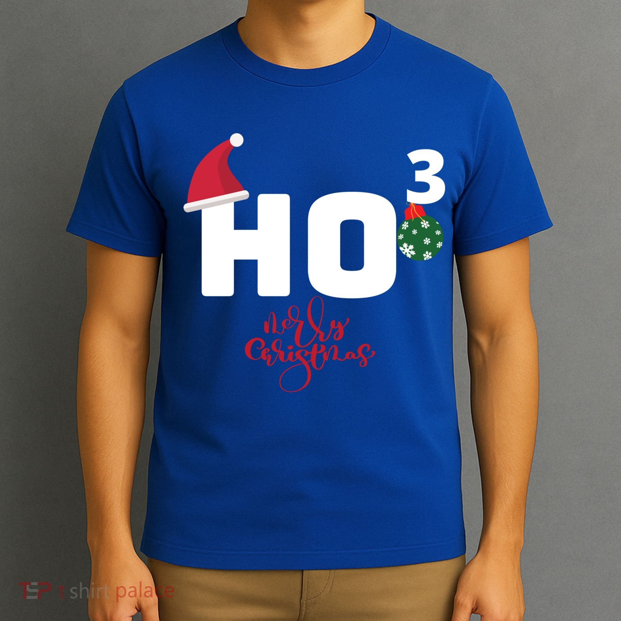 Ho Ho Ho Merry Christmas Ho3 Funny Gift T-Shirt