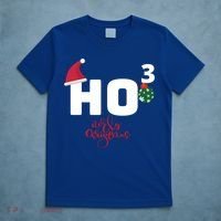 Ho Ho Ho Merry Christmas Ho3 Funny Gift T-Shirt thumb 5