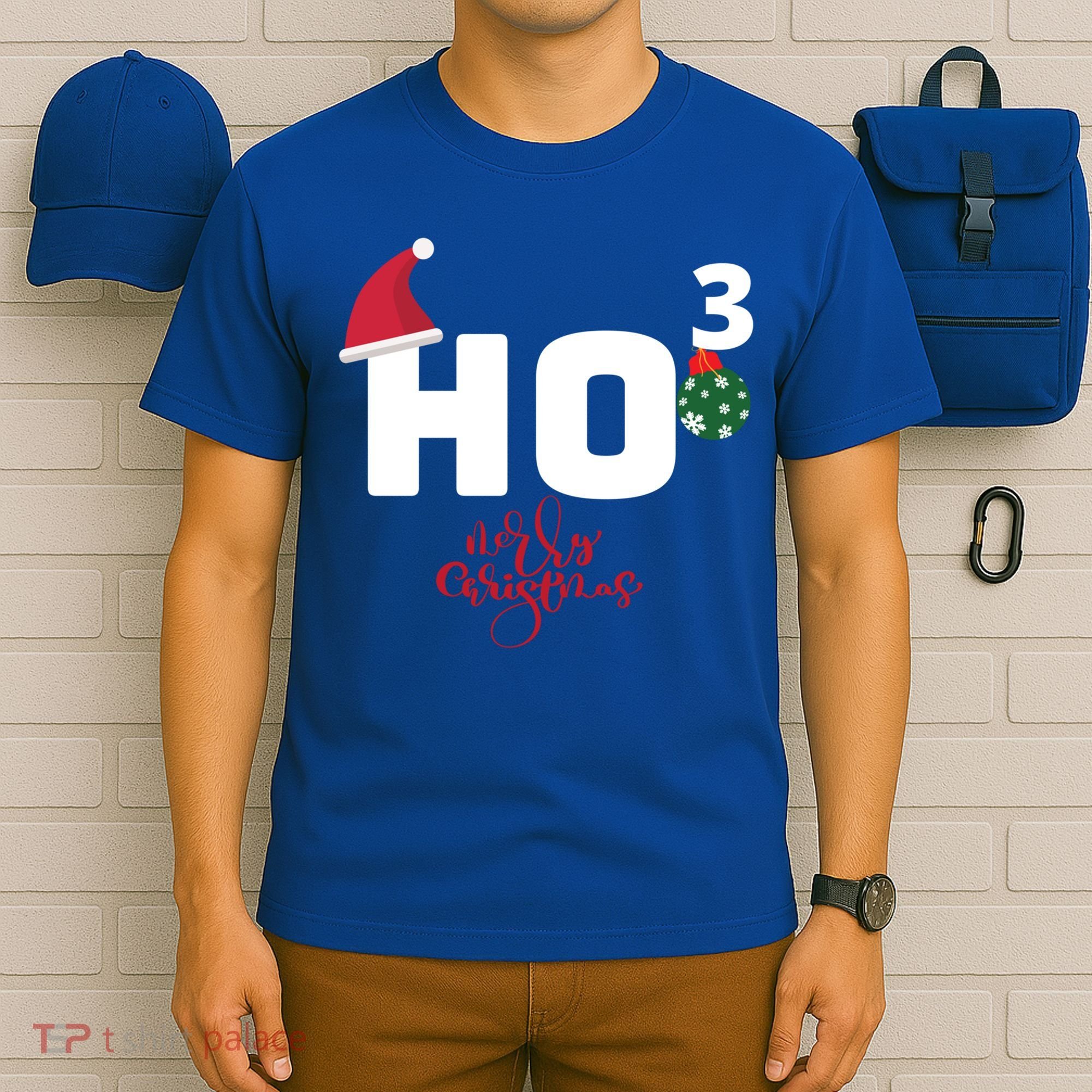 Ho Ho Ho Merry Christmas Ho3 Funny Gift T-Shirt