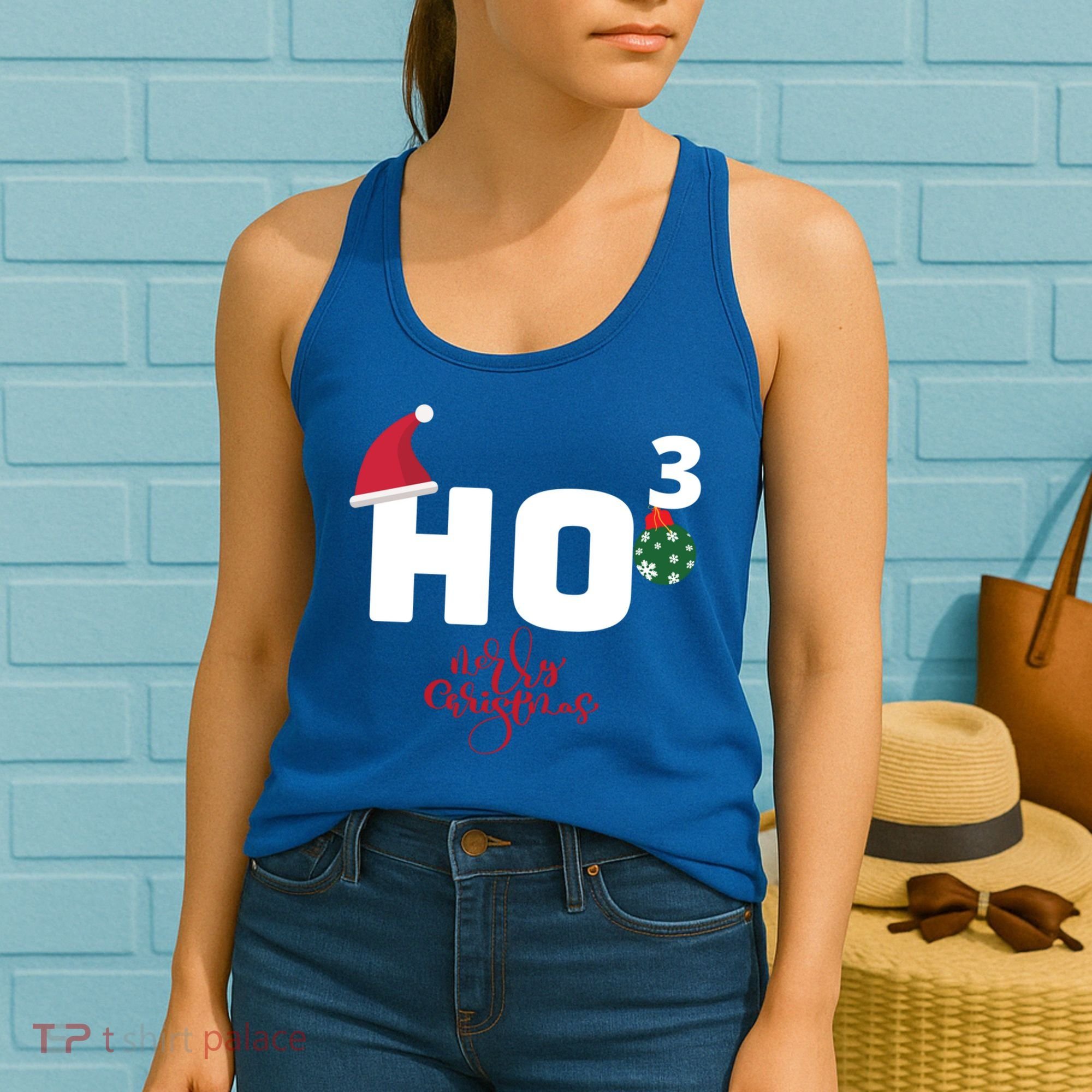 Ho Ho Ho Merry Christmas Ho3 Funny Gift Women's Tank Top