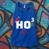 Ho Ho Ho Merry Christmas Ho3 Funny Gift Women's Tank Top thumb 3