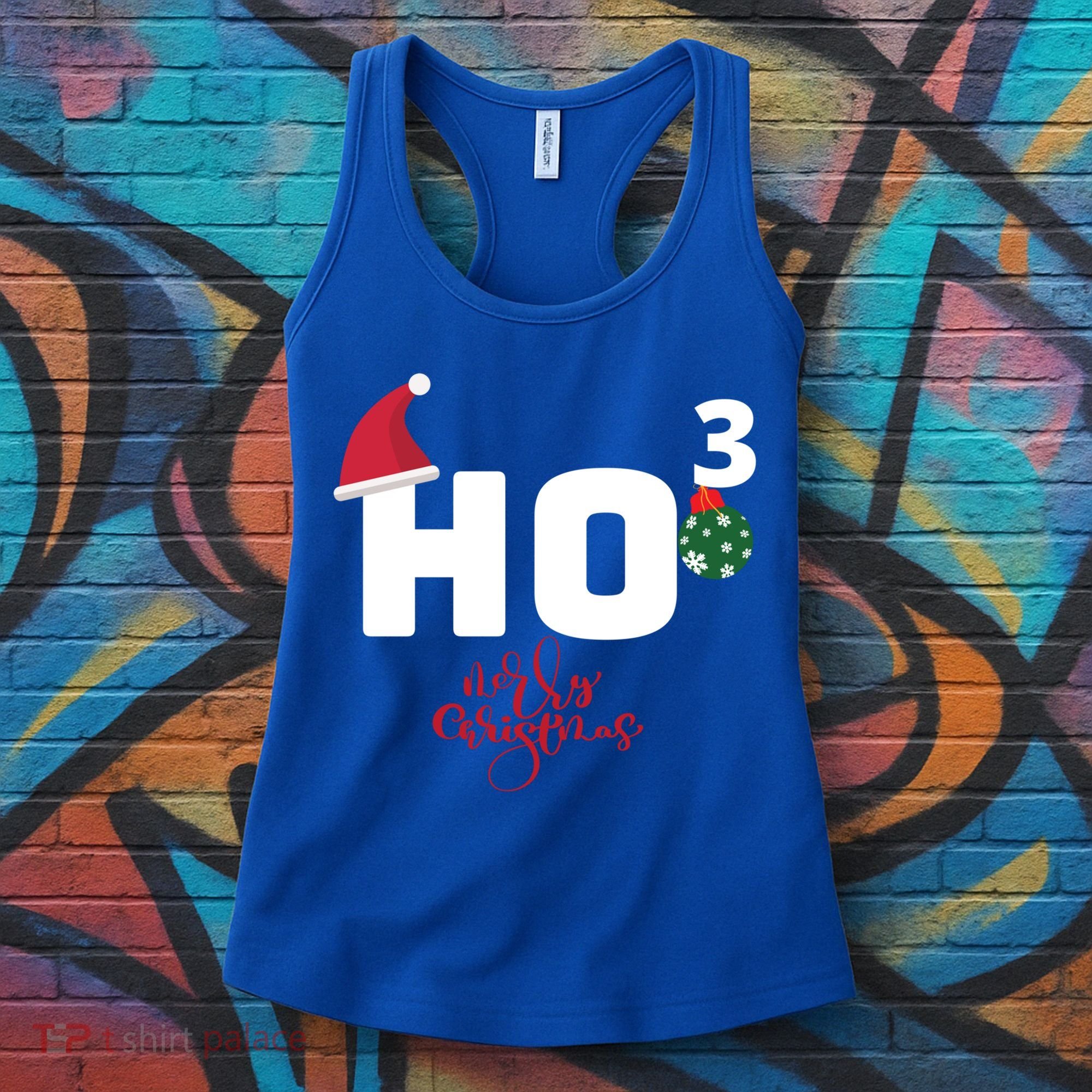 Ho Ho Ho Merry Christmas Ho3 Funny Gift Women's Tank Top