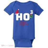 Ho Ho Ho Merry Christmas Ho3 Funny Gift Baby Bodysuit thumb 0