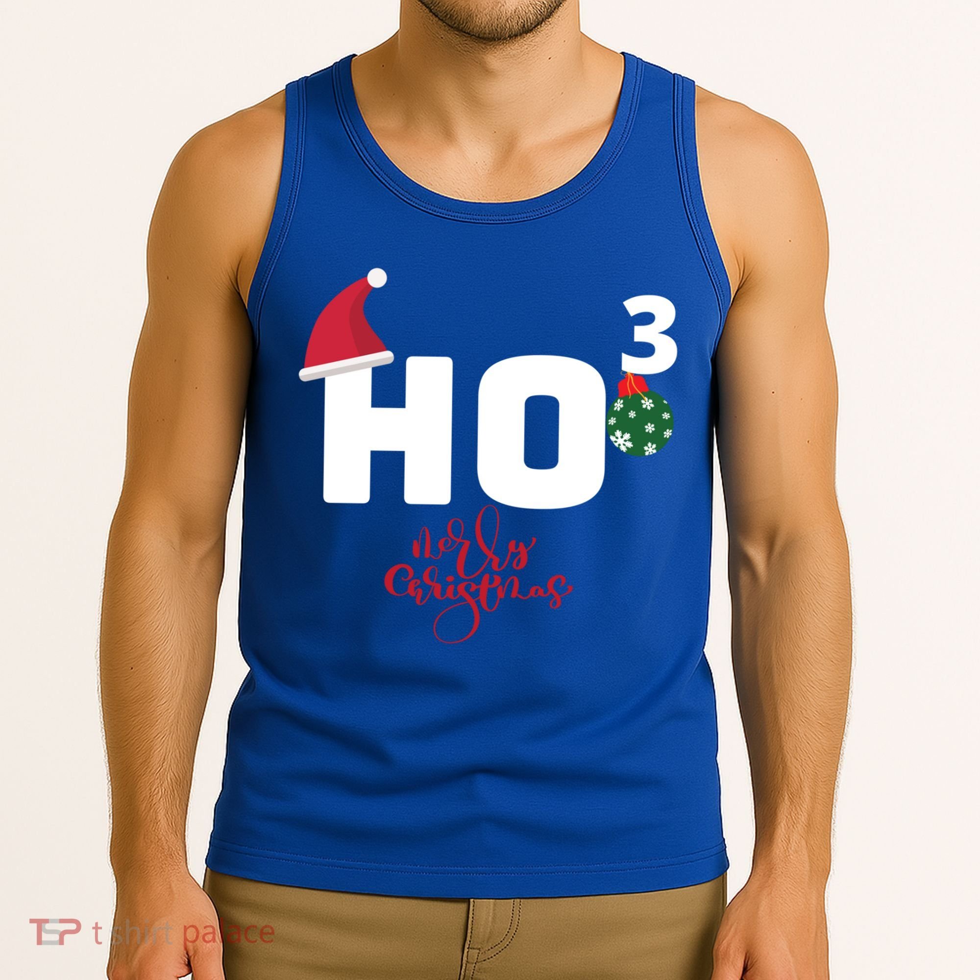 Ho Ho Ho Merry Christmas Ho3 Funny Gift Tank Top