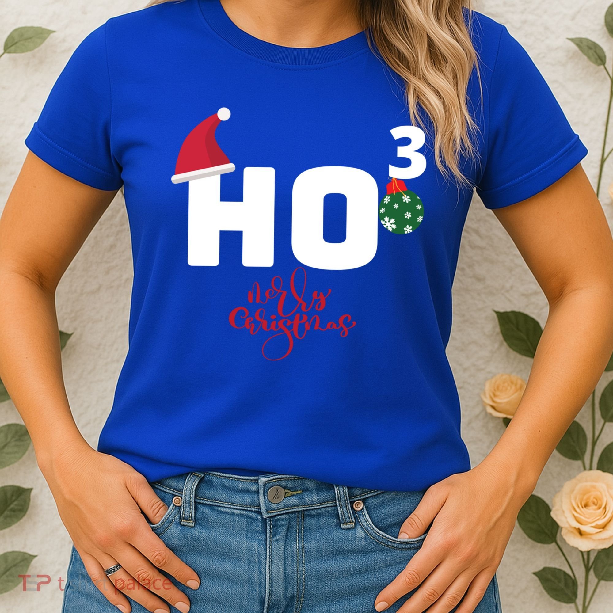 Ho Ho Ho Merry Christmas Ho3 Funny Gift Women's T-Shirt